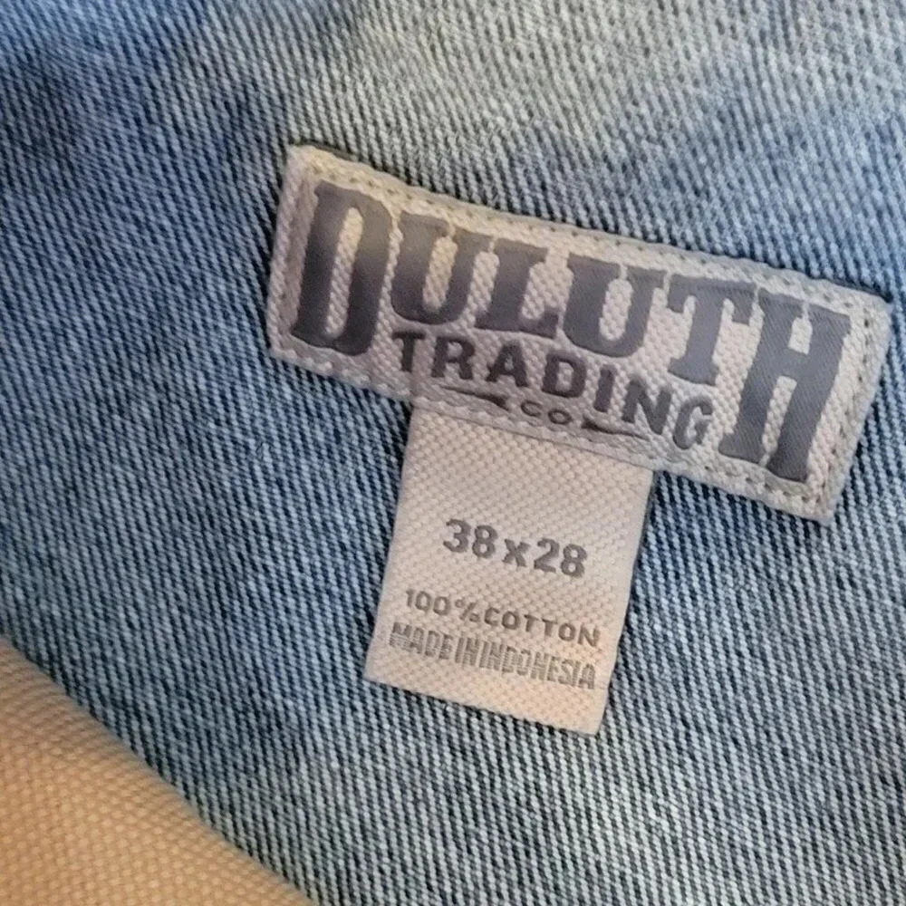 DULUTH Trading Mens Heavy Denim Work Jean 38 x 28 38/28 - Picture 5 of 6